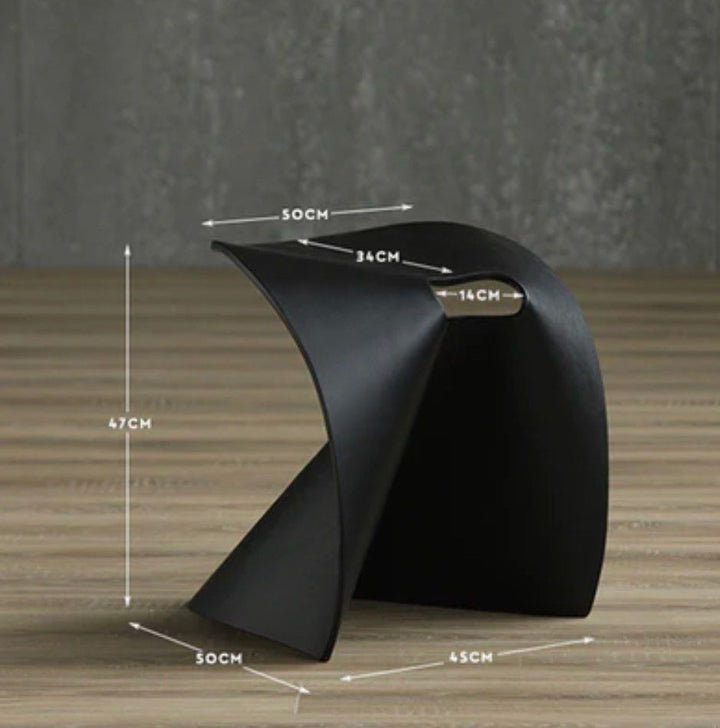AELI Creative Solid Wood Short Stool