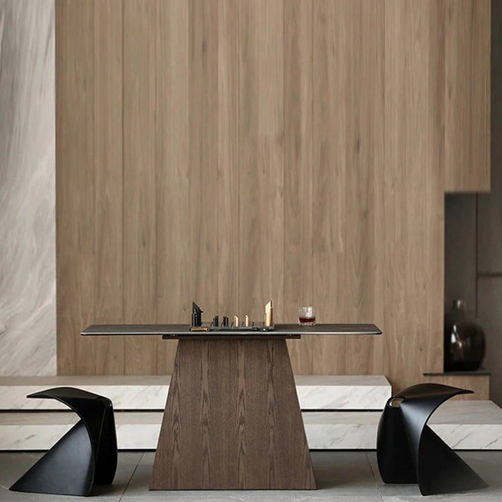 AELI Creative Solid Wood Short Stool