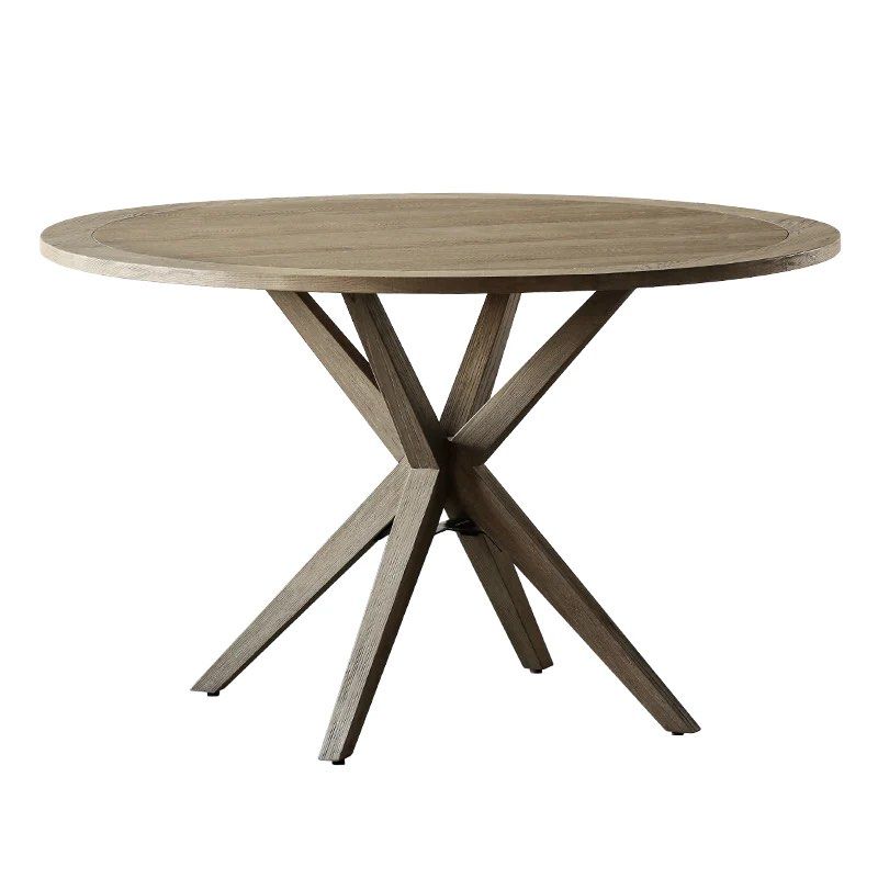 AFFEUR Pedestal Dining Table