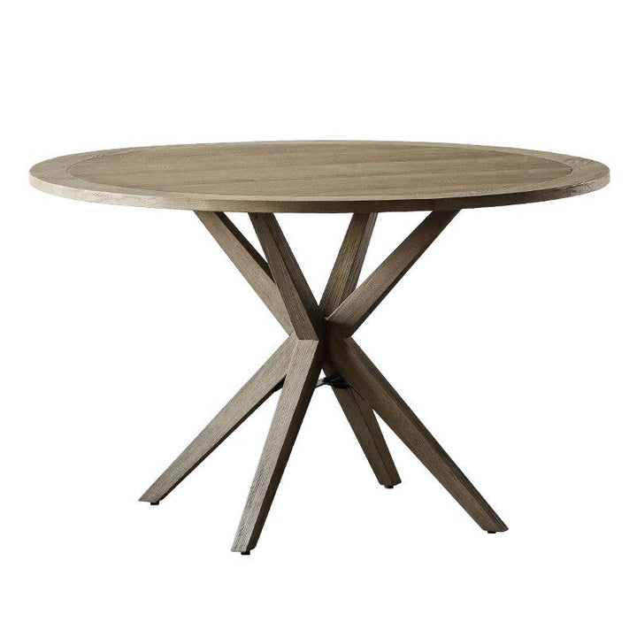 AFFEUR Pedestal Dining Table