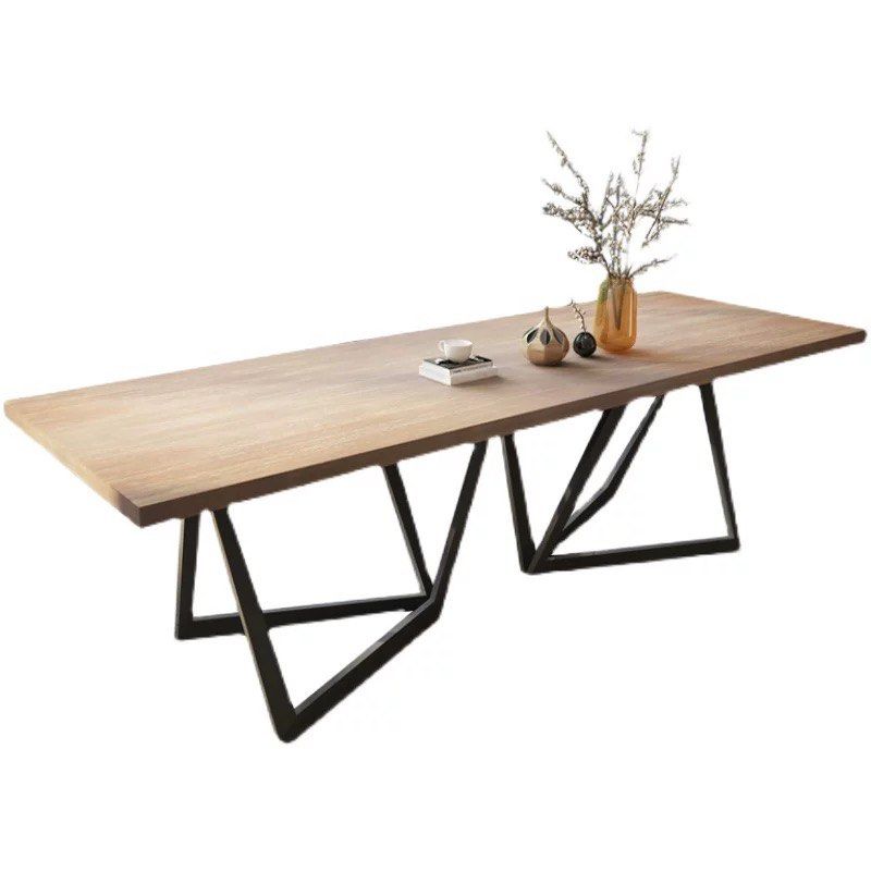 AFRIEN Modern Solid Wood Dining Table