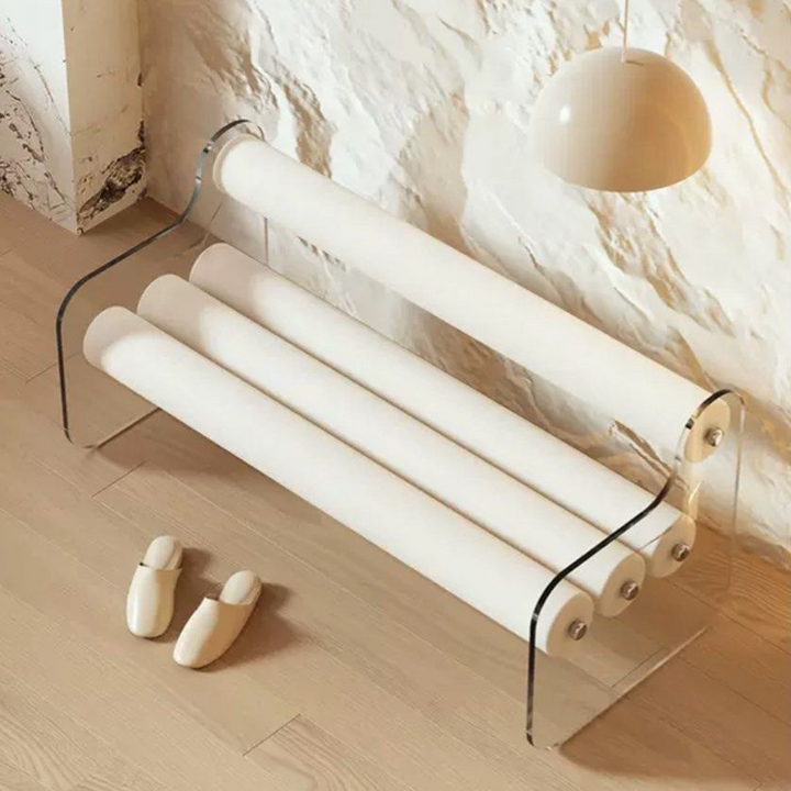 MURRAY Eclectic Acrylic Bench