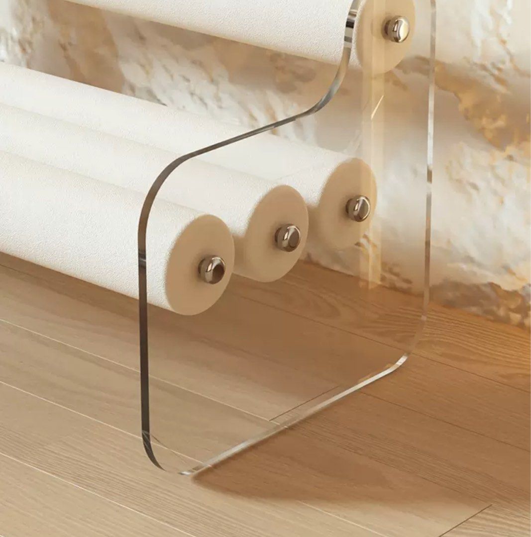 MURRAY Eclectic Acrylic Bench