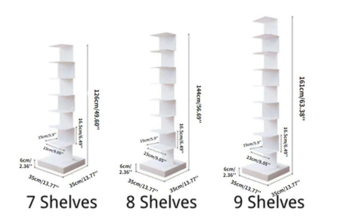 MODERNO Invisible Bookcase