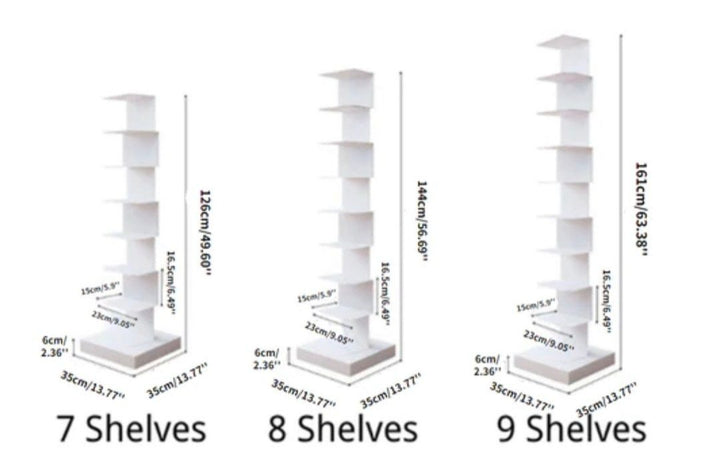MODERNO Invisible Bookcase