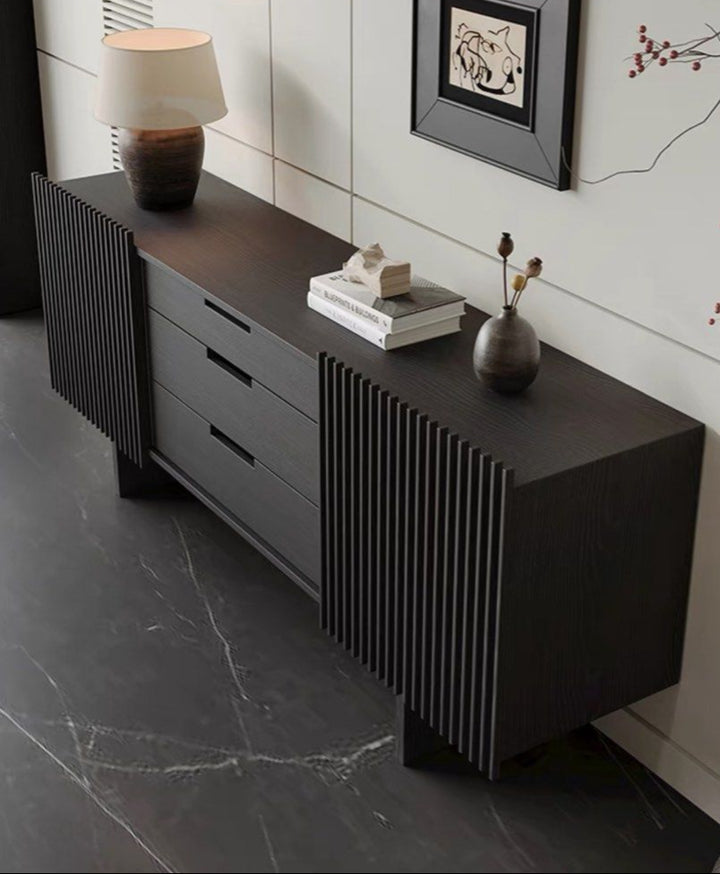 ZELIE Modern Solid Wood Sideboard
