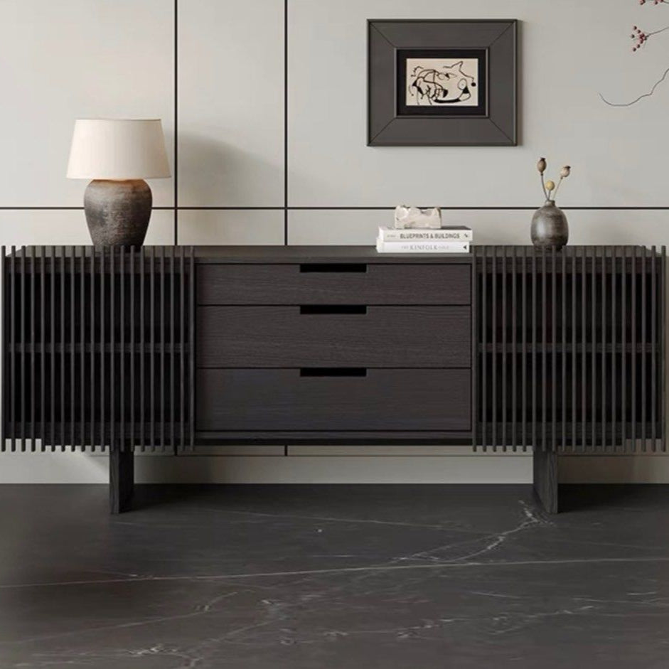 ZELIE Modern Solid Wood Sideboard