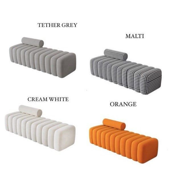 HABEN Modern Velvet Bench