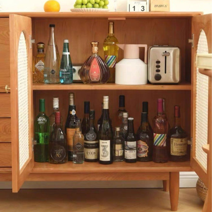 FENDO Solid Wood Sideboard