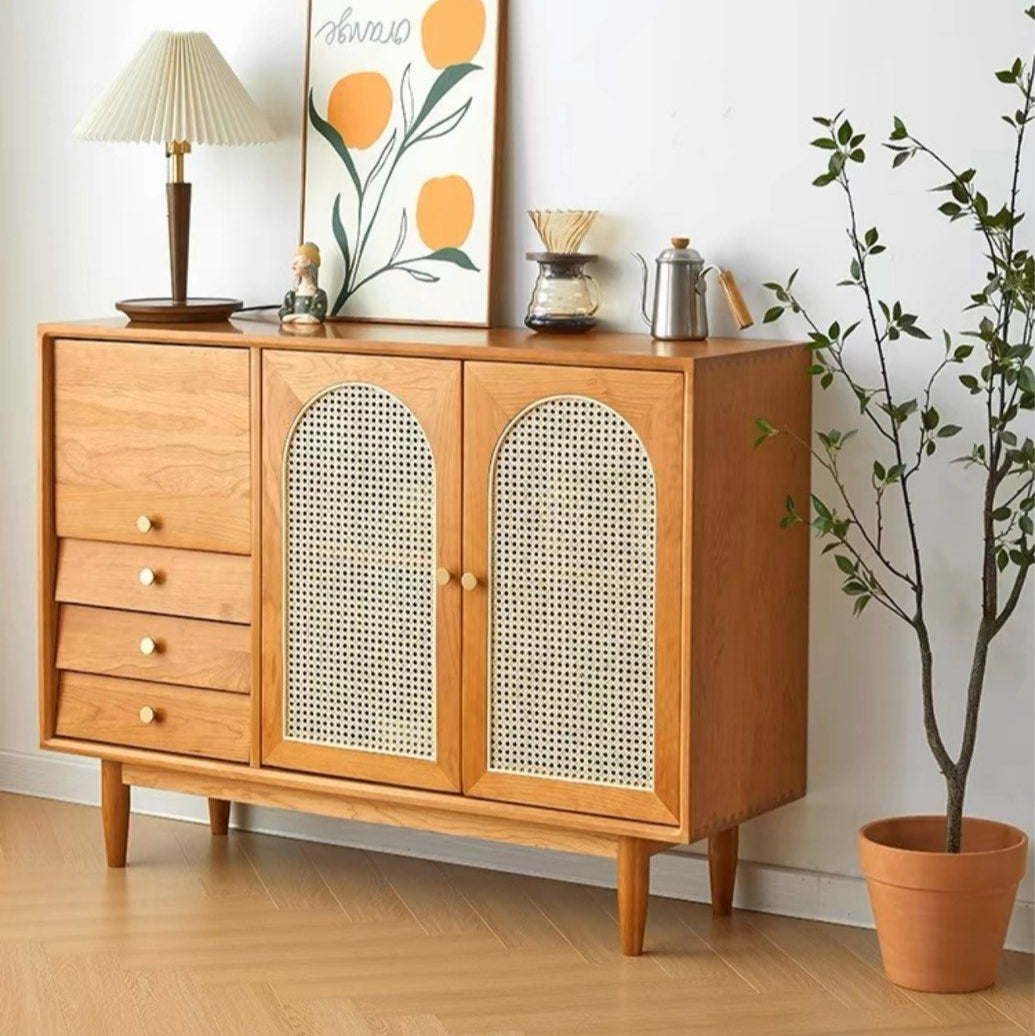 FENDO Solid Wood Sideboard