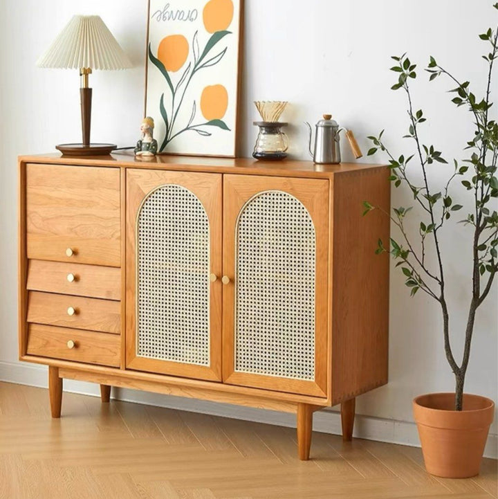 FENDO Solid Wood Sideboard