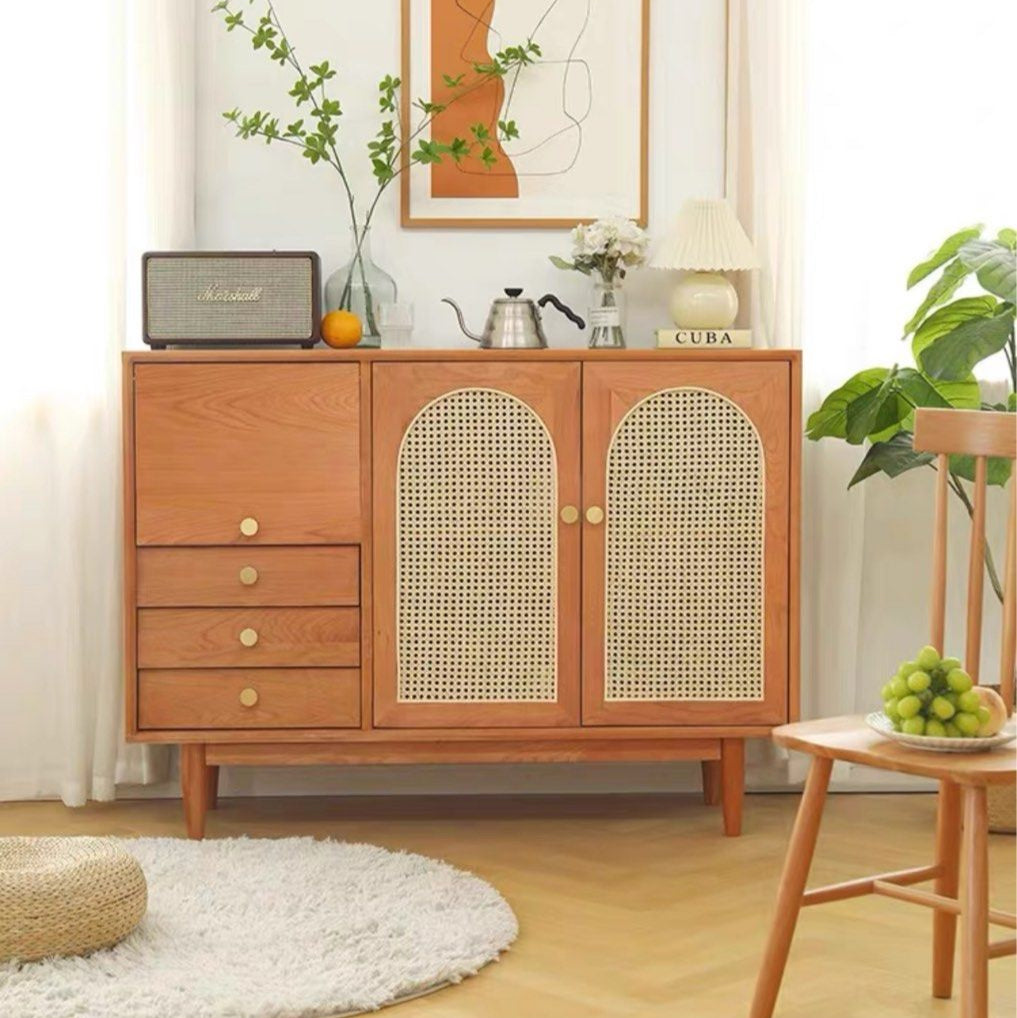 FENDO Solid Wood Sideboard