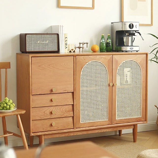 FENDO Solid Wood Sideboard