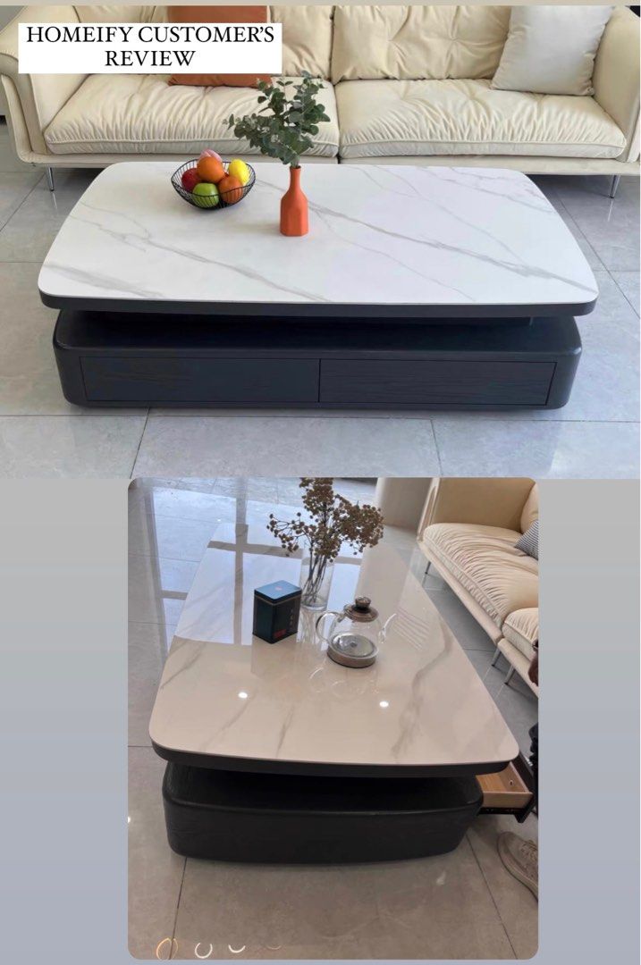 RICKY Marble Coffee Table