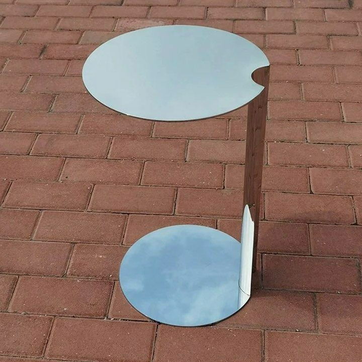 PAUL Stainless Steel Side Table