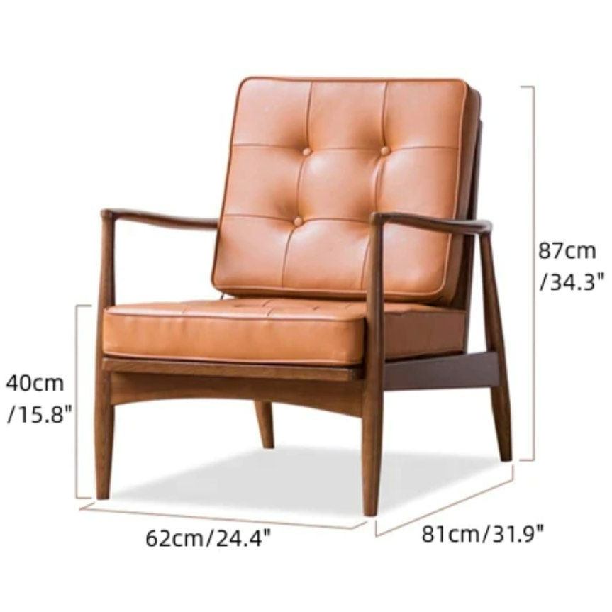PEREGRINE Leather Armchair