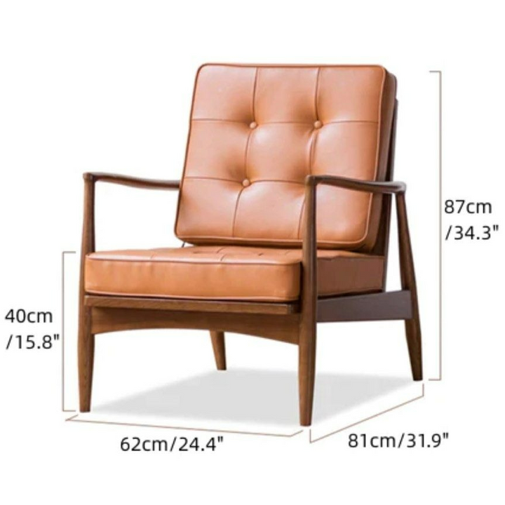 PEREGRINE Leather Armchair