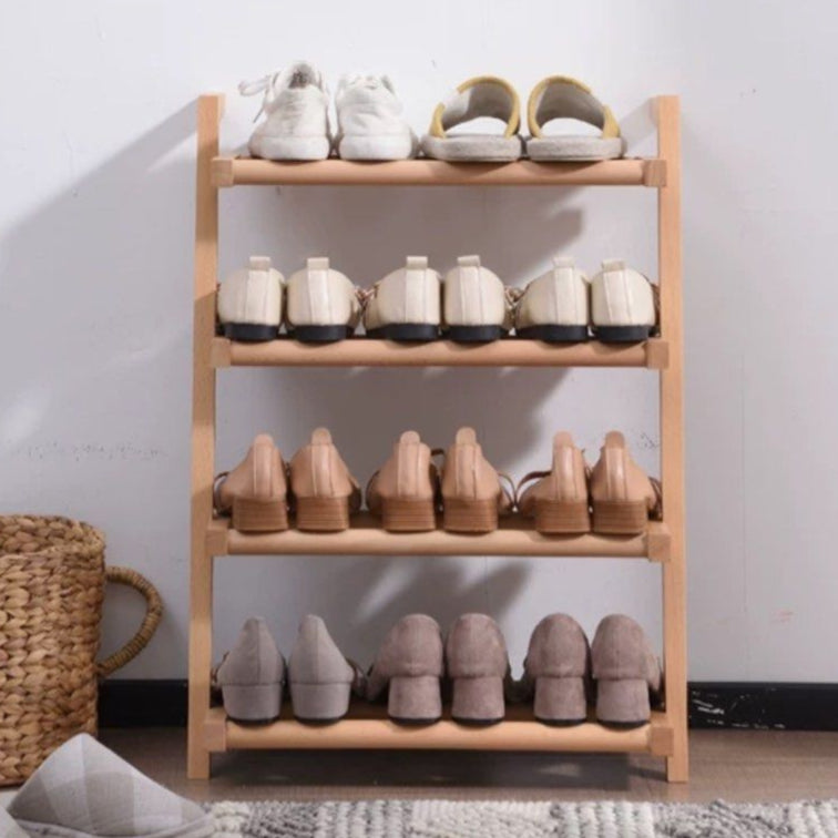ALIANO Solid Wood Shoe Rack