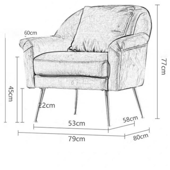 BODEN Modern Arm Chair