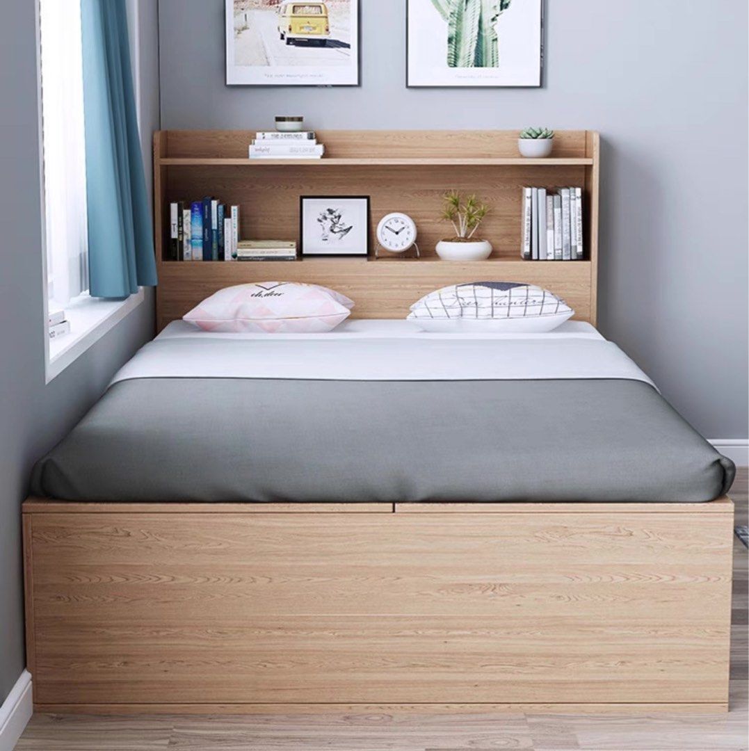 ALLEY Modern Storage Bedframe