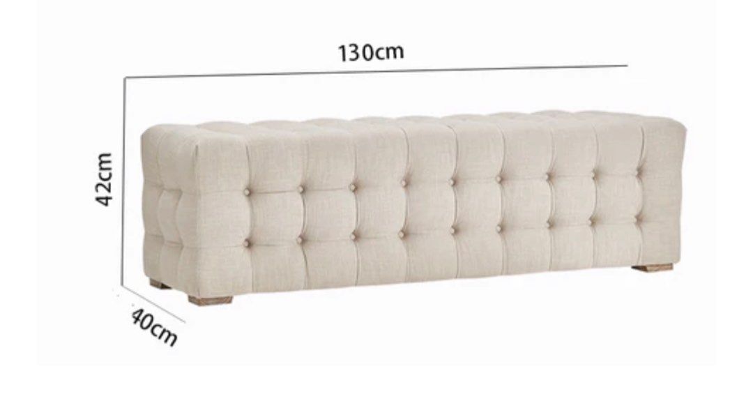 BIAGIO Upholstered Bench