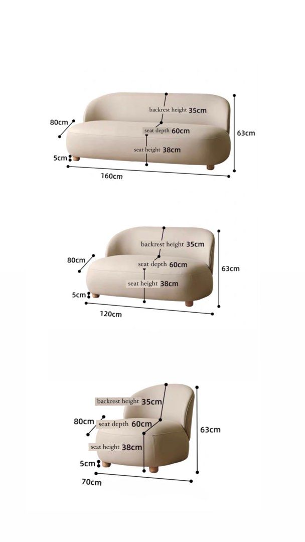 MERUNA Modern Sofa