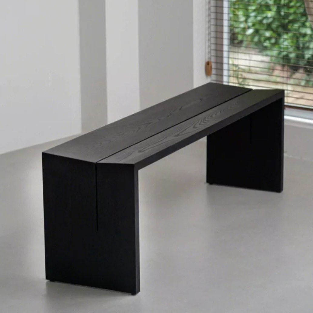 PORTER Modern Solid Wood Bench