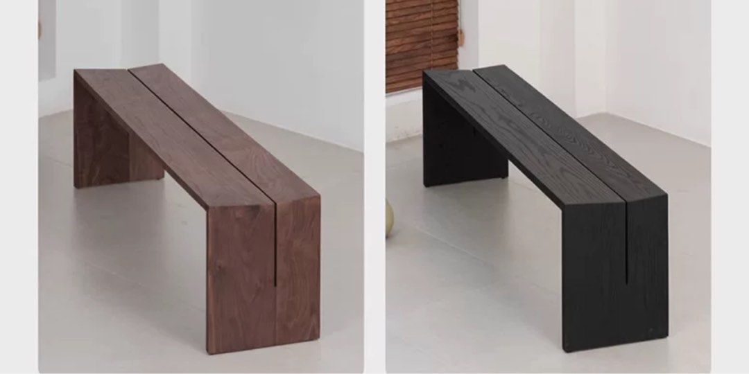 PORTER Modern Solid Wood Bench