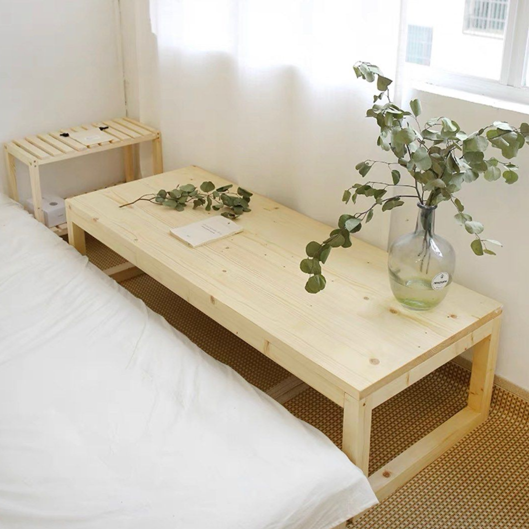 GLOVER Rustic Solid Wood Coffee Table