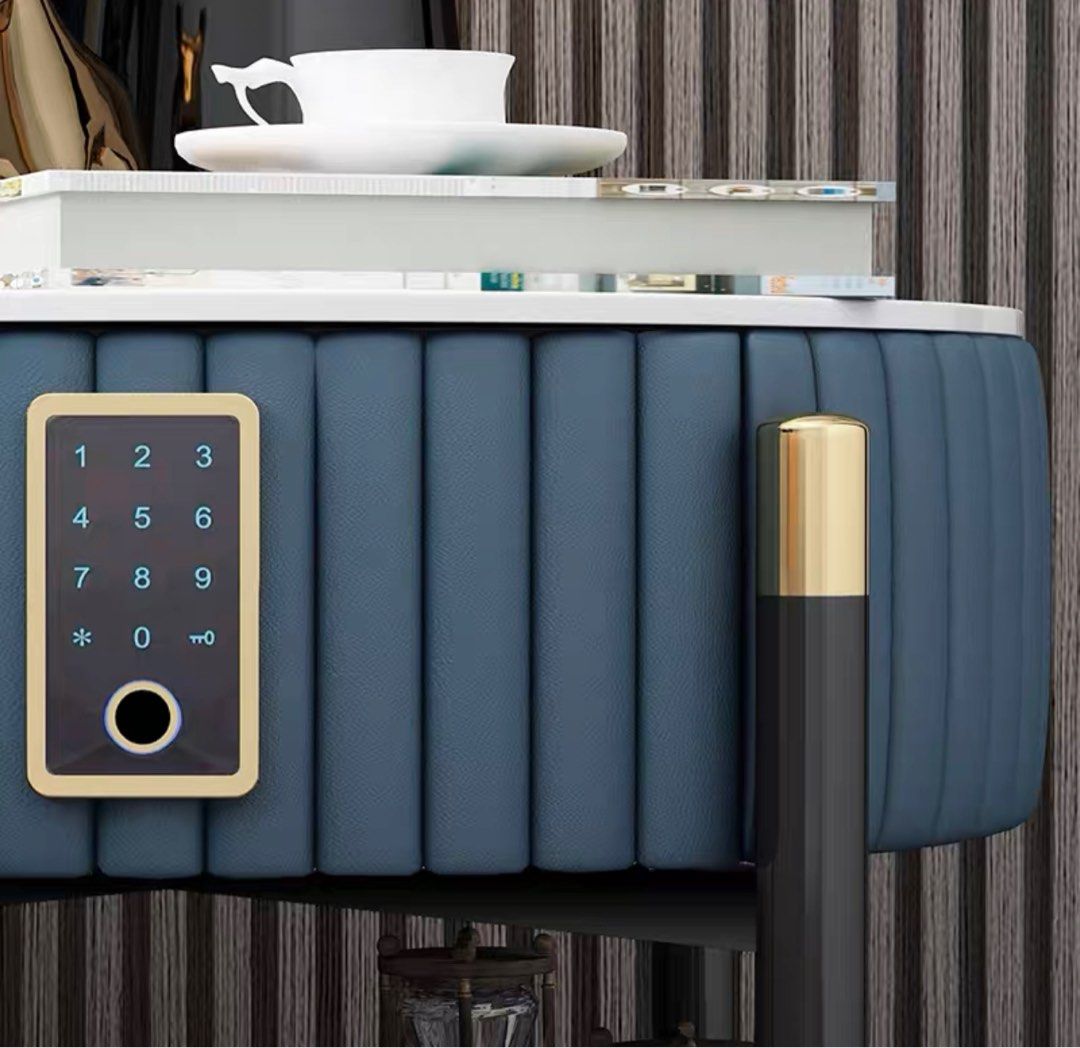 LAMBERT Modern Digital Lock SideTable
