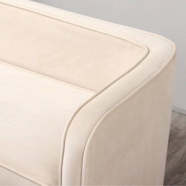 NAOMI Modern Fabric Bench
