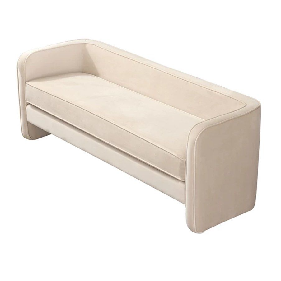 NAOMI Modern Fabric Bench