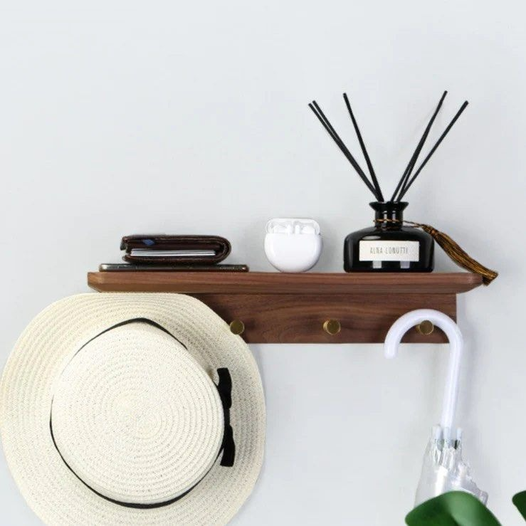PETRA Solid Wood Hook Rack