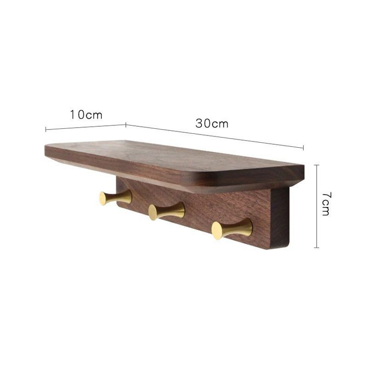 PETRA Solid Wood Hook Rack