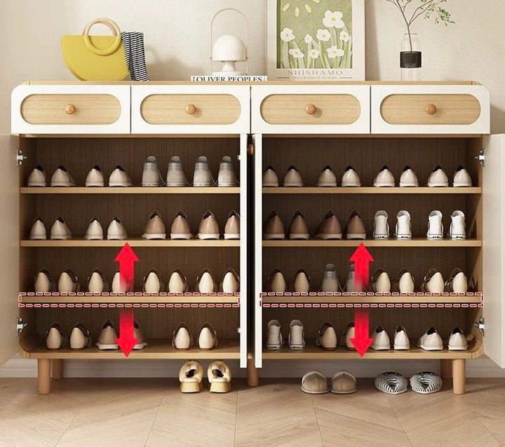 AMEXA Japandi Shoe Cabinet