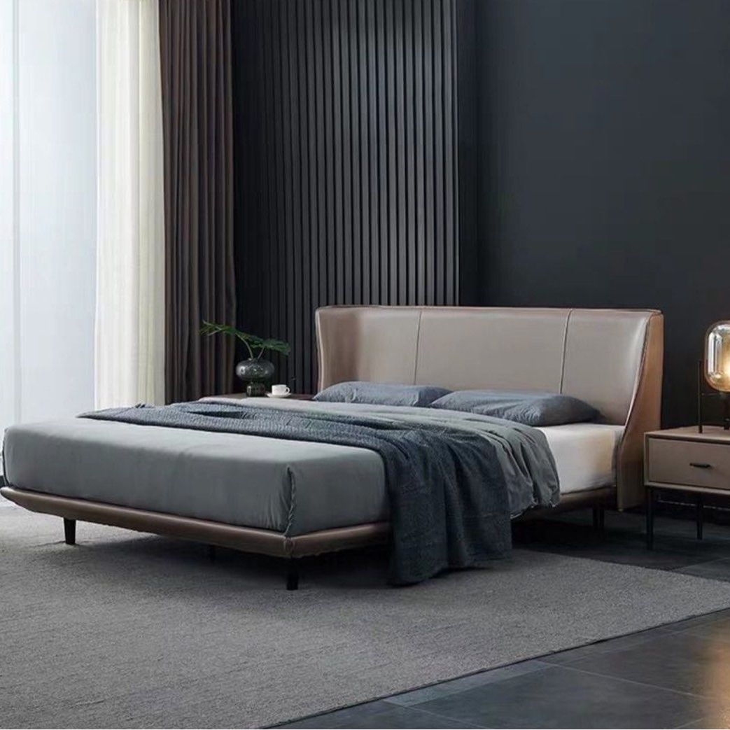 ANAKO Modern Leather Bedframe