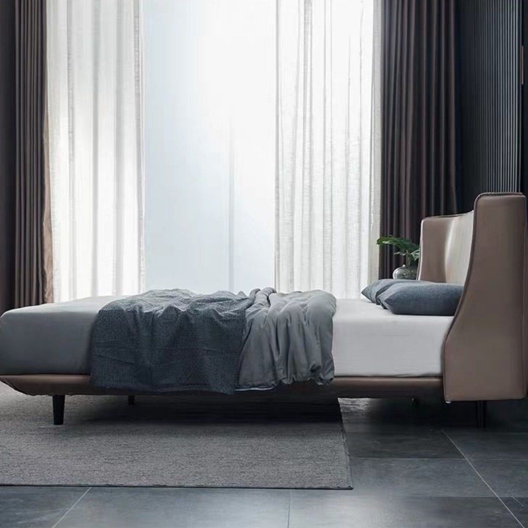 ANAKO Modern Leather Bedframe