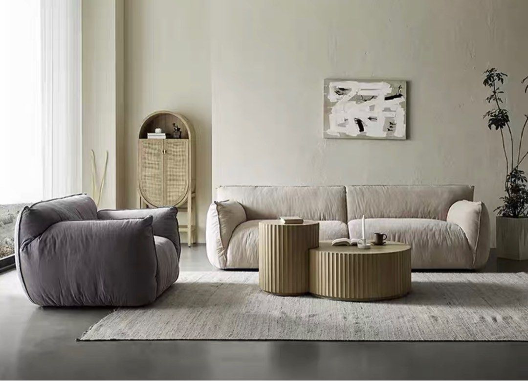 VERELNA Modern Fabric Sofa