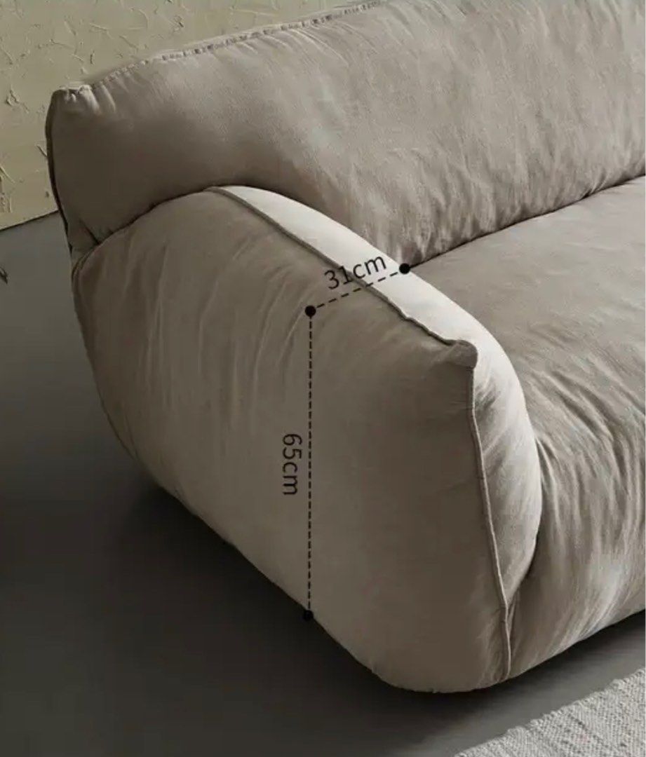 VERELNA Modern Fabric Sofa