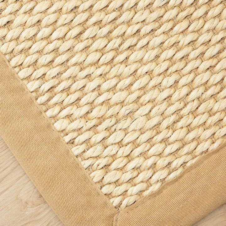 LARS Beige Sisal Handmade Carpet