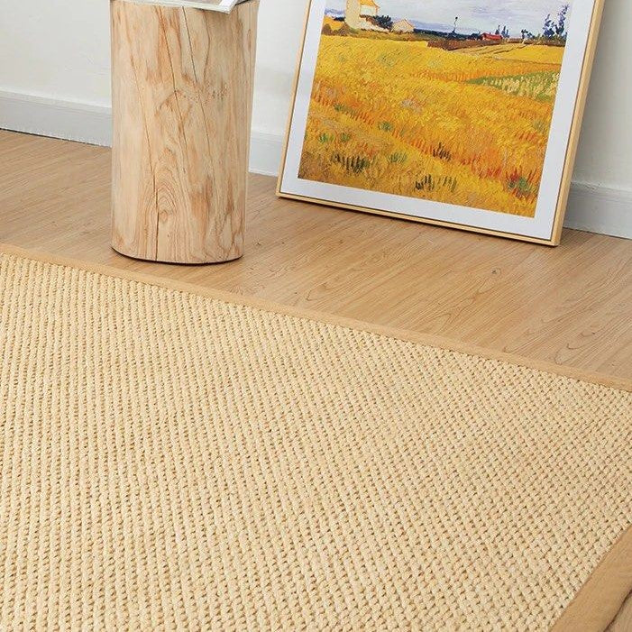 LARS Beige Sisal Handmade Carpet