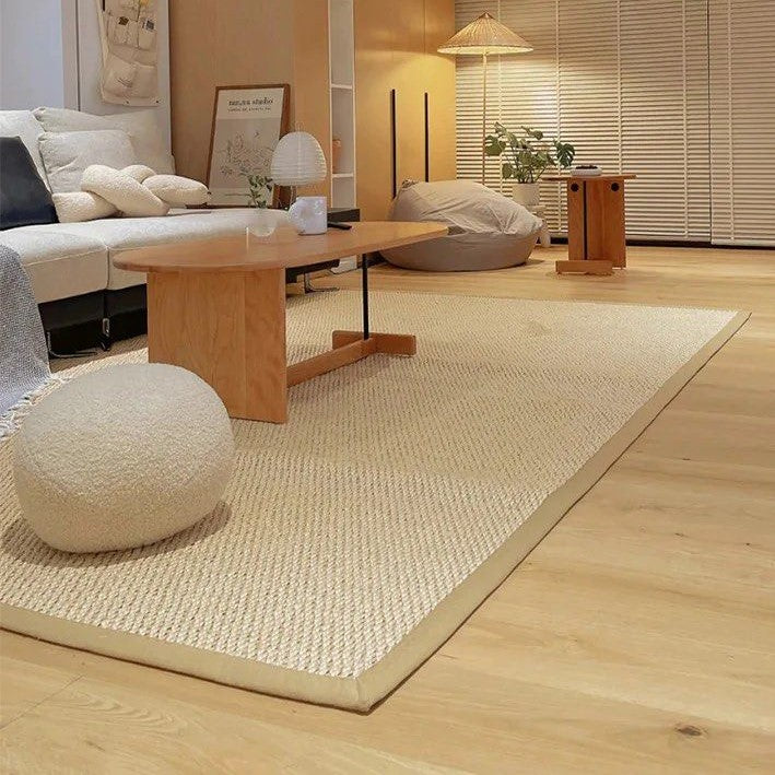 LARS Beige Sisal Handmade Carpet