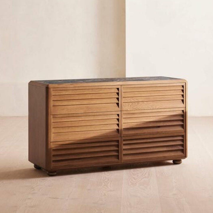 ANGELO Marble Chest Of Drawers