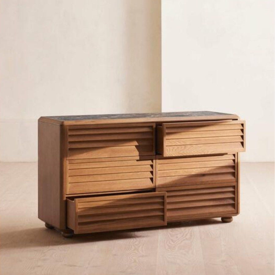 ANGELO Marble Chest Of Drawers