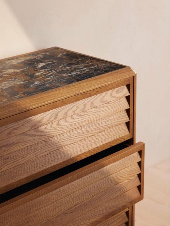 ANGELO Marble Chest Of Drawers