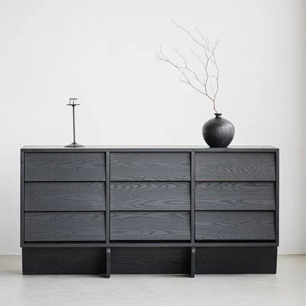 PXIEL Rustic Solid Wood Sideboard