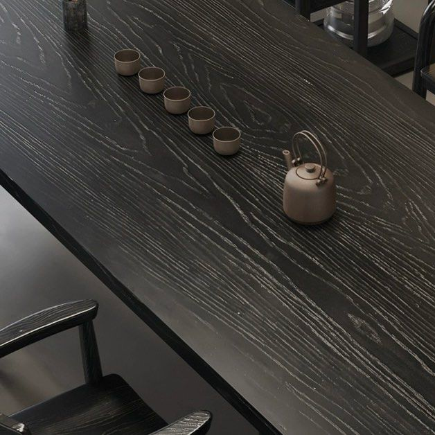 TREVIN Modern Solid Wood Dining Table