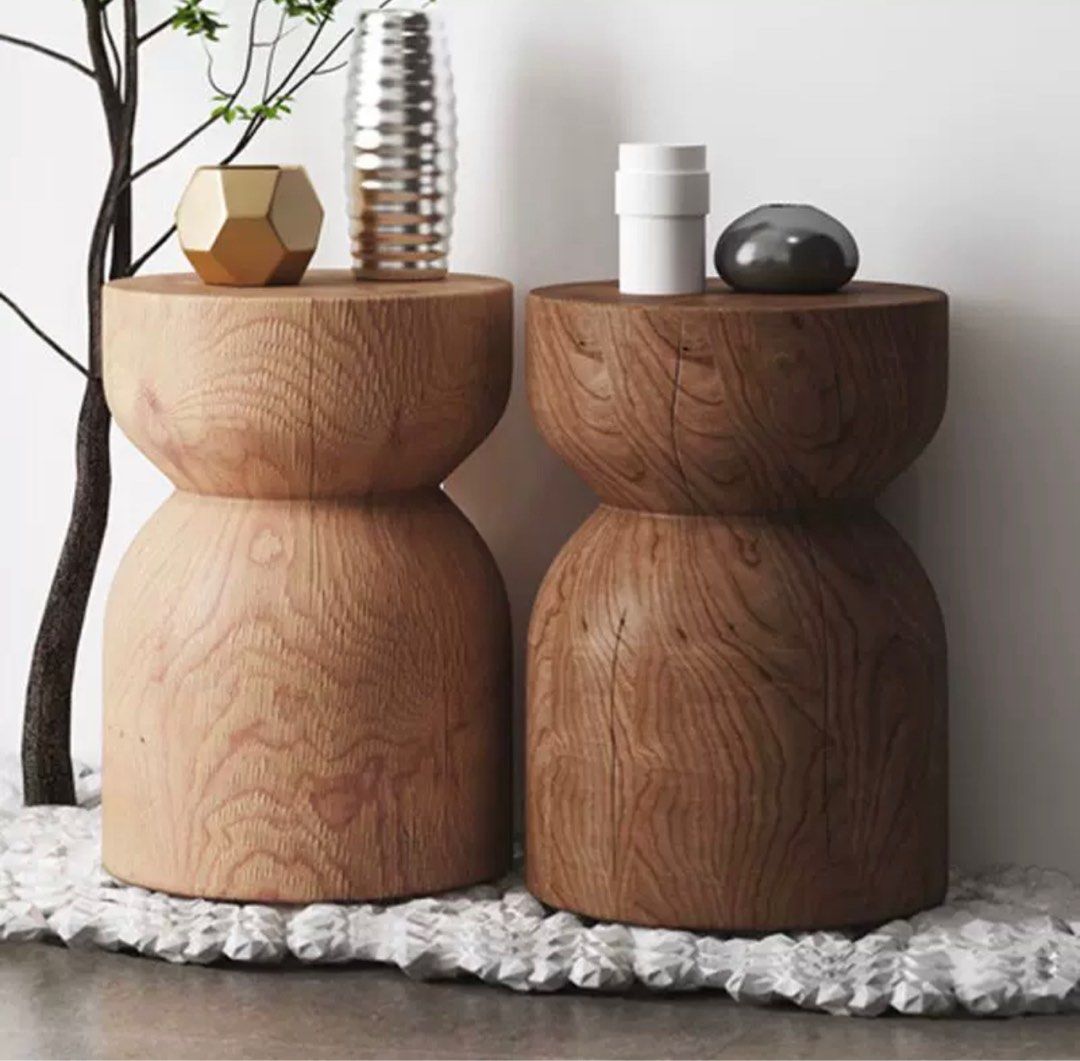 NICOLAI Wood Side Table