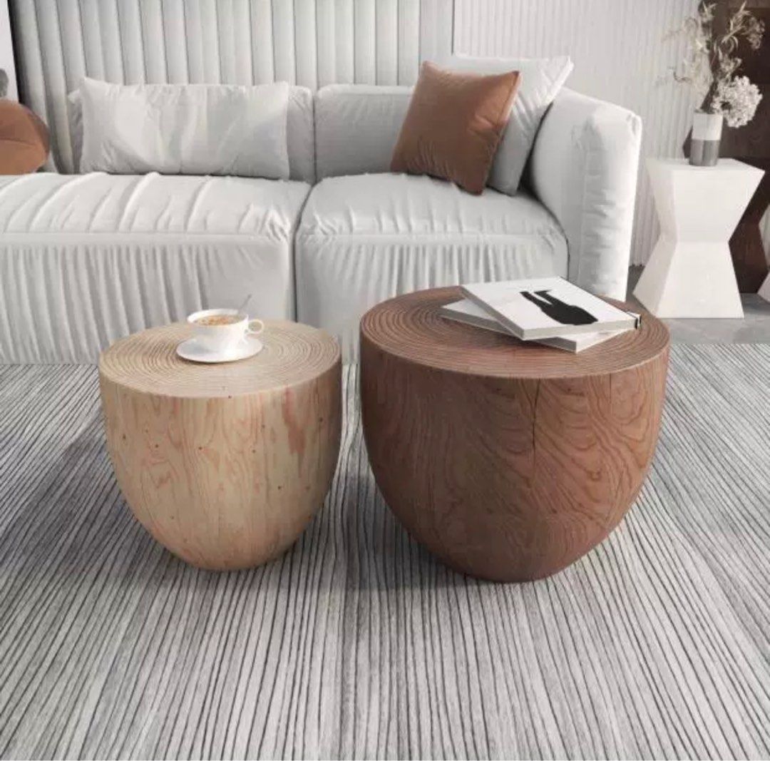 NICOLAI Wood Side Table