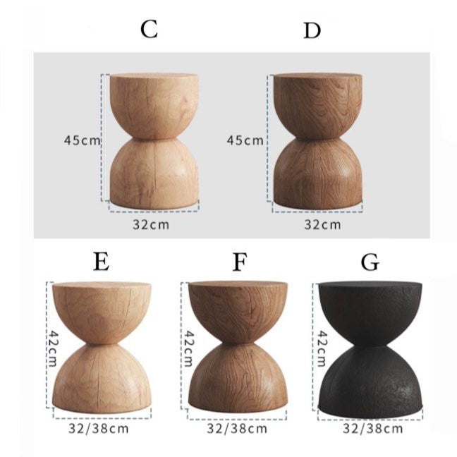 NICOLAI Wood Side Table